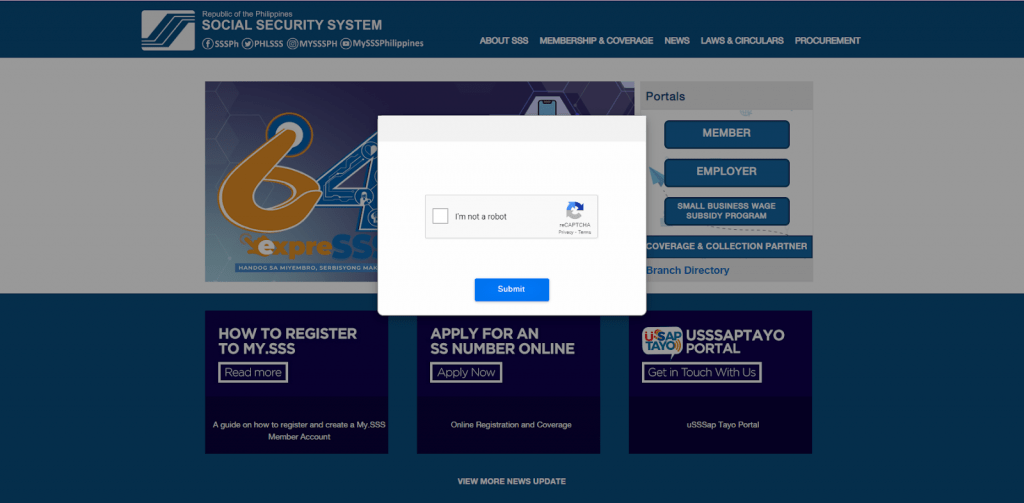 SSS Portal