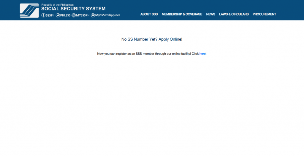 SSS Portal