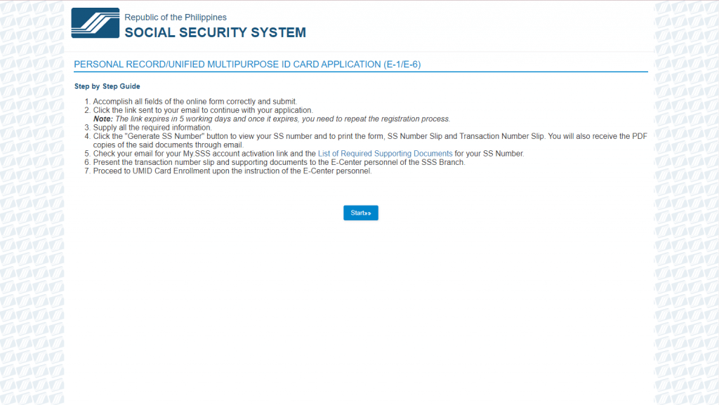 SSS Portal