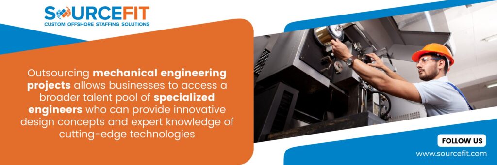 Outsourcing mechanical engineering outsourcing