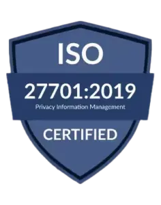 ISO 27701:2019 Certified