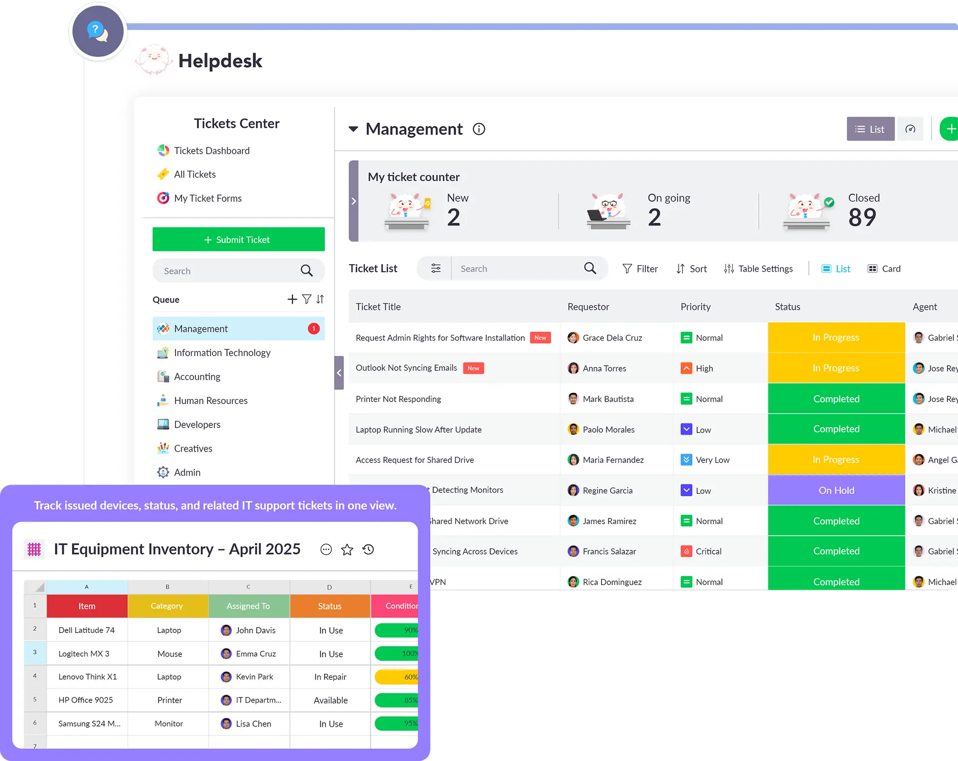 Helpdesk