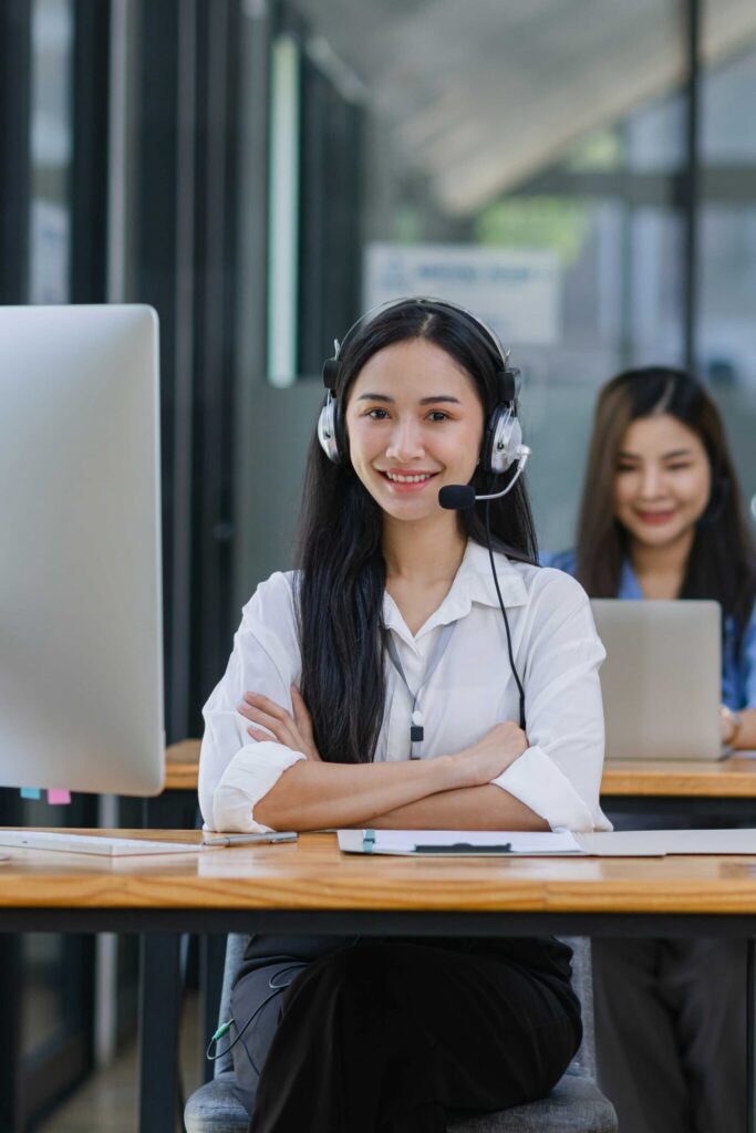 Asian customer service representative — Top BPO Solutions | Outsourcing Services In The Philippines