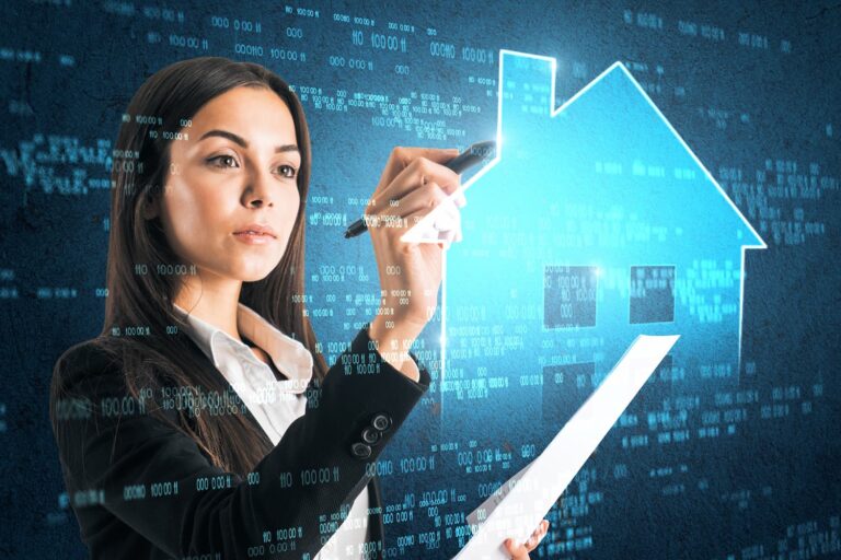 Data enrichment and automation support for a real estate intelligence platform