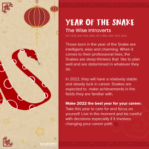 chinese new year year of the snake career tips